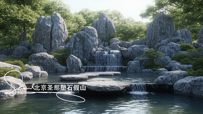 庭院假山