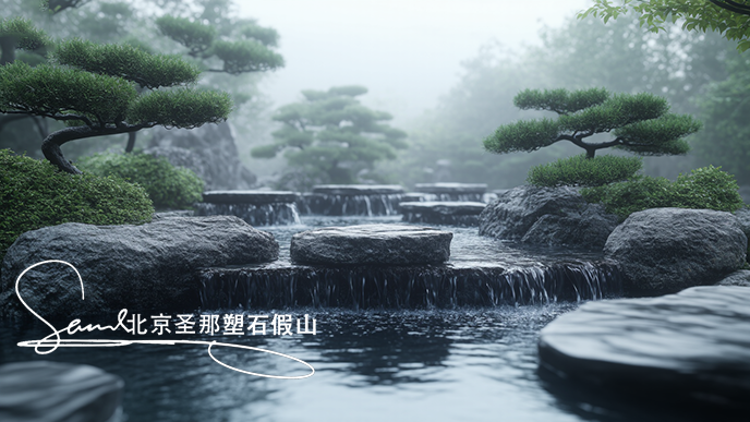 庭院假山