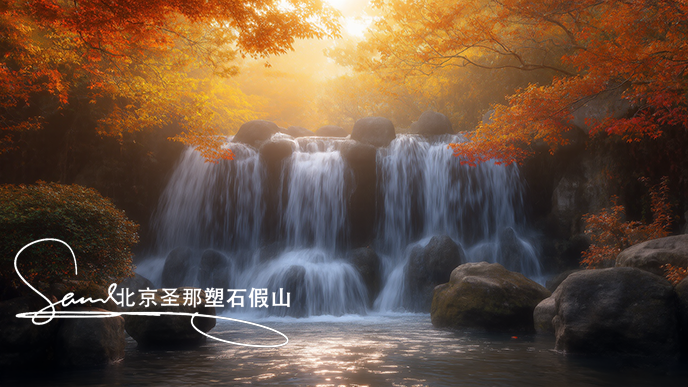 假山魚池