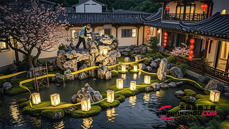 塑石假山